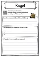 Vorschau - Unterrichtsreihen - Kugel Lückentext mit Wortspeicher Hörverstehen und Suchsel - Seite 3