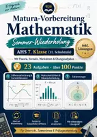 Vorschau - Arbeitsblätter - Mathematik sicher meistern Matura-Vorbereitung AHS 7. Klasse – Sommer-Wiederholung mit Lösungen - Deckblatt