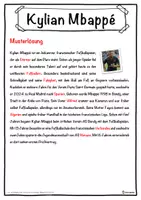 Vorschau - Unterrichtsreihen - Kylian Mbappé Lückentext mit Wortspeicher Hörverstehen und Suchsel - Seite 2