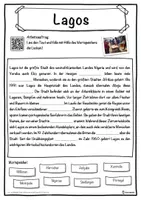 Vorschau - Unterrichtsreihen - Lagos Lückentext mit Wortspeicher Hörverstehen und Suchsel - Seite 1
