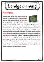 Vorschau - Unterrichtsreihen - Landgewinnung Lückentext mit Wortspeicher Hörverstehen und Suchsel - Seite 2