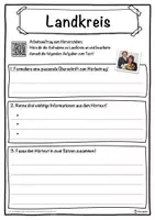 Vorschau - Unterrichtsreihen - Landkreis Lückentext mit Wortspeicher Hörverstehen und Suchsel - Seite 3