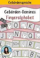 Vorschau - Spiele - Gebärden-Dominos - Fingeralphabet - Deckblatt