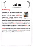 Vorschau - Unterrichtsreihen - Leben Lückentext mit Wortspeicher Hörverstehen und Suchsel - Seite 2