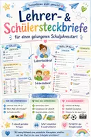 Vorschau - Stundenentwürfe - Lehrersteckbrief & Schülersteckbrief – Kennenlernen in der neuen Klasse | Schuljahresbeginn Klasse 4–6 - Deckblatt
