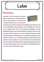Vorschau - Unterrichtsreihen - Lehm Lückentext mit Wortspeicher Hörverstehen und Suchsel - Seite 2