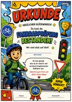 Vorschau - Unterrichtsreihen - FAHRRADPRÜFUNG URKUNDEN PAKET - SACHUNTERRICHT SACHKUNDE - GRUNDSCHULE - qlixu - Seite 3
