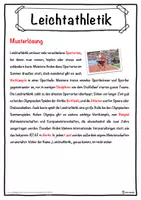 Vorschau - Unterrichtsreihen - Leichtathletik Lückentext mit Wortspeicher Hörverstehen und Suchsel - Seite 2