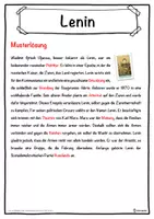 Vorschau - Unterrichtsreihen - Lenin Lückentext mit Wortspeicher Hörverstehen und Suchsel - Seite 2