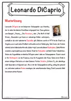 Vorschau - Unterrichtsreihen - Leonardo DiCaprio Lückentext mit Wortspeicher Hörverstehen und Suchsel - Seite 2