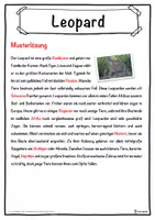 Vorschau - Unterrichtsreihen - Leopard Lückentext mit Wortspeicher Hörverstehen und Suchsel - Seite 2