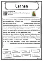 Vorschau - Unterrichtsreihen - Lernen Lückentext mit Wortspeicher Hörverstehen und Suchsel - Seite 1
