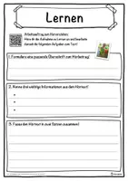 Vorschau - Unterrichtsreihen - Lernen Lückentext mit Wortspeicher Hörverstehen und Suchsel - Seite 3
