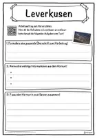 Vorschau - Unterrichtsreihen - Leverkusen Lückentext mit Wortspeicher Hörverstehen und Suchsel - Seite 3