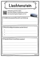 Vorschau - Unterrichtsreihen - Liechtenstein Lückentext mit Wortspeicher Hörverstehen und Suchsel - Seite 3
