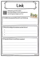 Vorschau - Unterrichtsreihen - Link Lückentext mit Wortspeicher Hörverstehen und Suchsel - Seite 3