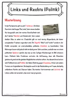 Vorschau - Unterrichtsreihen - Links und Rechts (Politik) Lückentext mit Wortspeicher Hörverstehen und Suchsel - Seite 2