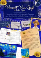 Vorschau - Unterrichtsreihen - Vincent Van Gogh - Unterrichtsreihe Grundschule Kunst - Deckblatt