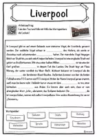 Vorschau - Unterrichtsreihen - Liverpool Lückentext mit Wortspeicher Hörverstehen und Suchsel - Seite 1