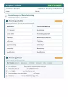Vorschau - Arbeitsblätter - Englisch 9 Mittelschule - Wortschatz - Seite 1