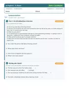 Vorschau - Arbeitsblätter - Englisch 9 Mittelschule - Textkompetenz - Seite 1