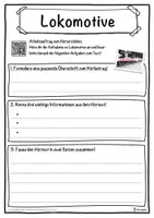 Vorschau - Unterrichtsreihen - Lokomotive Lückentext mit Wortspeicher Hörverstehen und Suchsel - Seite 3