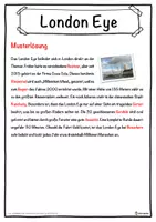 Vorschau - Unterrichtsreihen - London Eye Lückentext mit Wortspeicher Hörverstehen und Suchsel - Seite 2