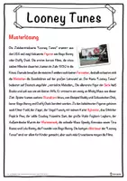 Vorschau - Unterrichtsreihen - Looney Tunes Lückentext mit Wortspeicher Hörverstehen und Suchsel - Seite 2