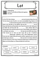 Vorschau - Unterrichtsreihen - Lot Lückentext mit Wortspeicher Hörverstehen und Suchsel - Seite 1