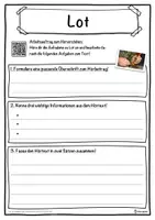 Vorschau - Unterrichtsreihen - Lot Lückentext mit Wortspeicher Hörverstehen und Suchsel - Seite 3