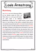 Vorschau - Unterrichtsreihen - Louis Armstrong Lückentext mit Wortspeicher Hörverstehen und Suchsel - Seite 2