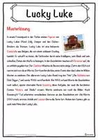 Vorschau - Unterrichtsreihen - Lucky Luke Lückentext mit Wortspeicher Hörverstehen und Suchsel - Seite 2