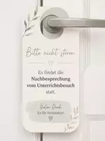 Vorschau - Poster - Unterrichtsbesuch: Bitte nicht stören - Seite 1