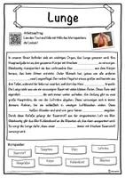 Vorschau - Unterrichtsreihen - Lunge Lückentext mit Wortspeicher Hörverstehen und Suchsel - Seite 1