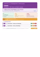 Vorschau - Arbeitsblätter - Deutsch 6 Mittelschule - Leseverstehen - Seite 1