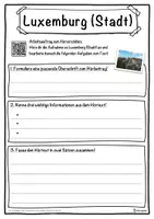 Vorschau - Unterrichtsreihen - Luxemburg (Stadt) Lückentext mit Wortspeicher Hörverstehen und Suchsel - Seite 3