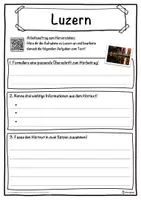 Vorschau - Unterrichtsreihen - Luzern Lückentext mit Wortspeicher Hörverstehen und Suchsel - Seite 3
