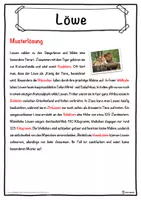 Vorschau - Unterrichtsreihen - Löwe Lückentext mit Wortspeicher Hörverstehen und Suchsel - Seite 2