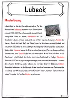 Vorschau - Unterrichtsreihen - Lübeck Lückentext mit Wortspeicher Hörverstehen und Suchsel - Seite 2