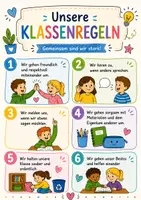 Vorschau - Poster - Klassenregeln (3 Ausführungen) - Seite 2