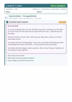 Vorschau - Arbeitsblätter - Deutsch 9 Mittelschule - Leseverstehen - Seite 1