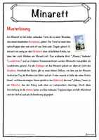Vorschau - Unterrichtsreihen - Minarett Lückentext mit Wortspeicher Hörverstehen und Suchsel - Seite 2