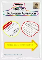 Vorschau - Arbeitsblätter - Arbeitsblatt zu "Musix2": Klänge im Aufbruch - Deckblatt