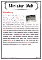Vorschau - Unterrichtsreihen - Miniatur-Welt Lückentext mit Wortspeicher Hörverstehen und Suchsel - Seite 2
