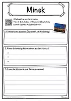 Vorschau - Unterrichtsreihen - Minsk Lückentext mit Wortspeicher Hörverstehen und Suchsel - Seite 3
