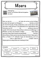 Vorschau - Unterrichtsreihen - Moers Lückentext mit Wortspeicher Hörverstehen und Suchsel - Seite 1