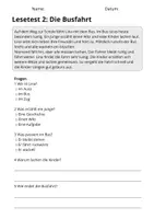 Vorschau - Arbeitsblätter - Lesetest Klasse 3 – Ein lustiger Tag | 10 Lesetexte mit Fragen & Lösungen - Seite 3