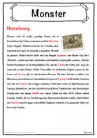 Vorschau - Unterrichtsreihen - Monster Lückentext mit Wortspeicher Hörverstehen und Suchsel - Seite 2