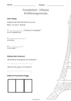 Vorschau - Arbeitsblätter - Französisch Klasse 7 Gymnasium – Erste Stunde Französisch | Sich vorstellen, Begrüßungen, Kennenlernen & Ziele für den Französischunterricht 🇫🇷 - Seite 3