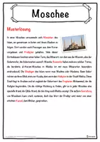Vorschau - Unterrichtsreihen - Moschee Lückentext mit Wortspeicher Hörverstehen und Suchsel - Seite 2